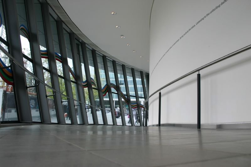 City Hall walkway