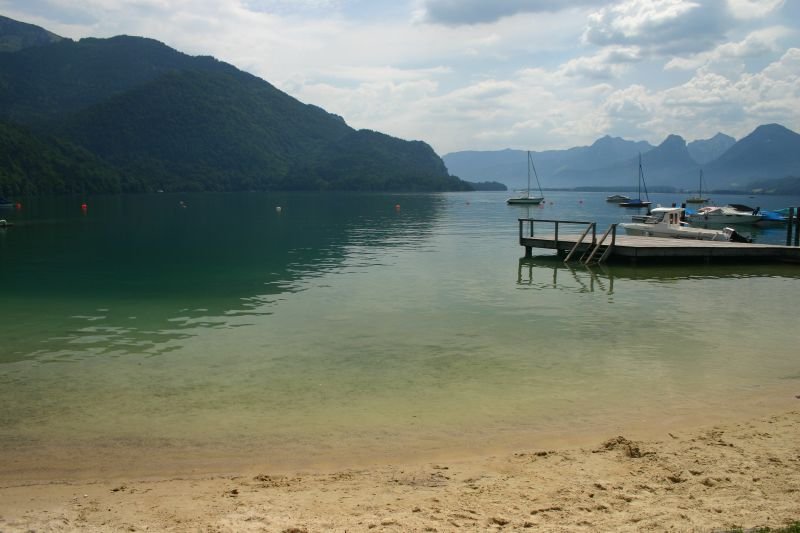 Local swimming beach