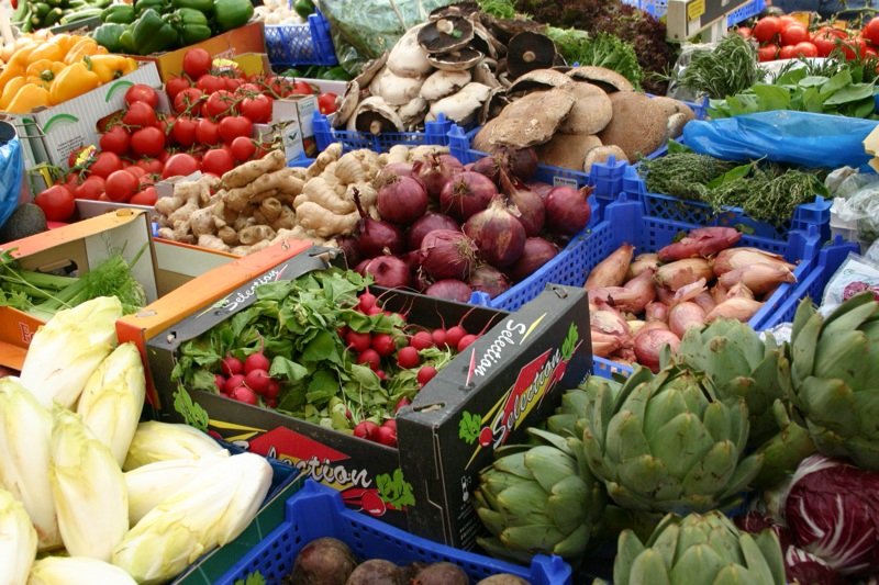 Masses of veg