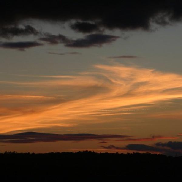 Looming clouds
