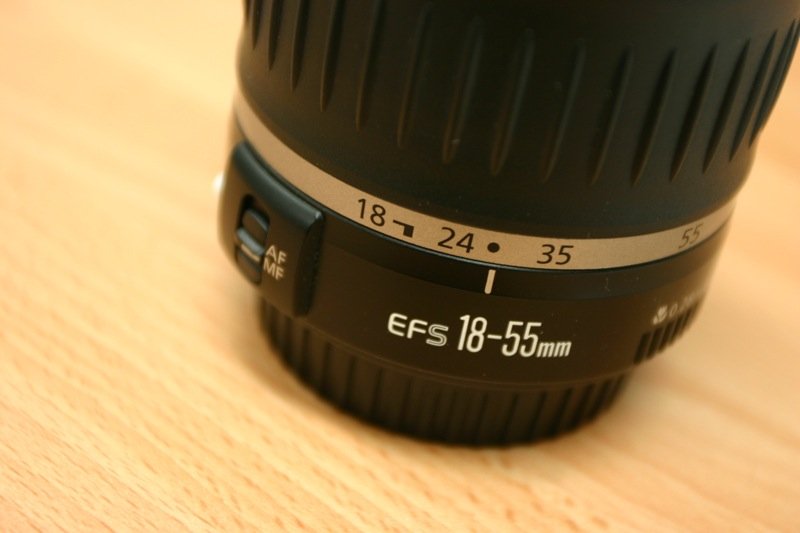 My 18-55mm lens
