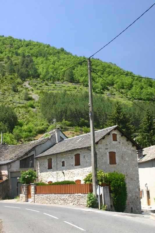 Village in the valley