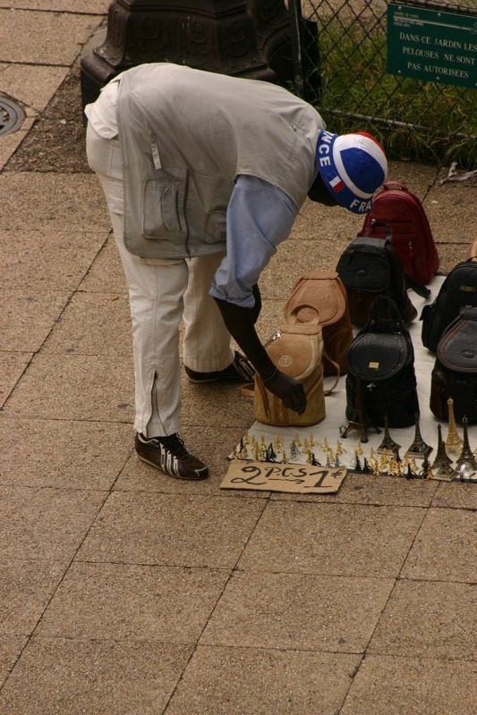 Sorting out the mini Eiffel Towers