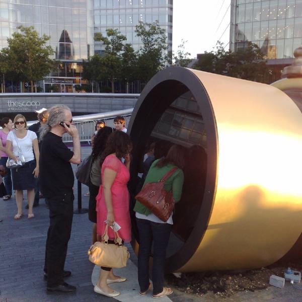 Looking into another world