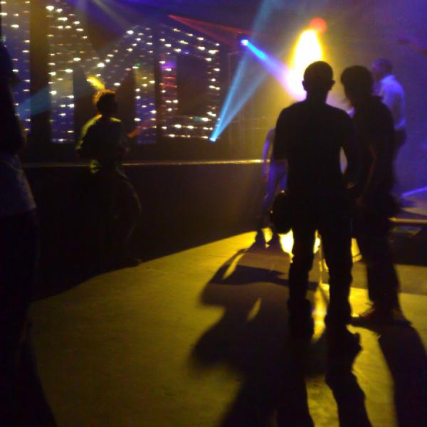 Lights and silhouettes