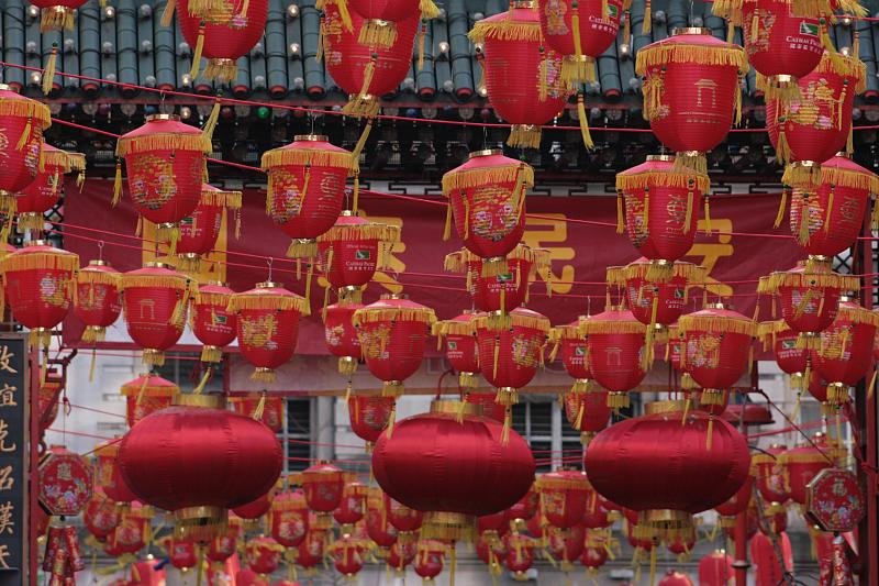 Lanterns in Chinatown