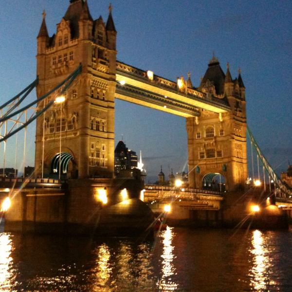 Tower Bridge at dusk
