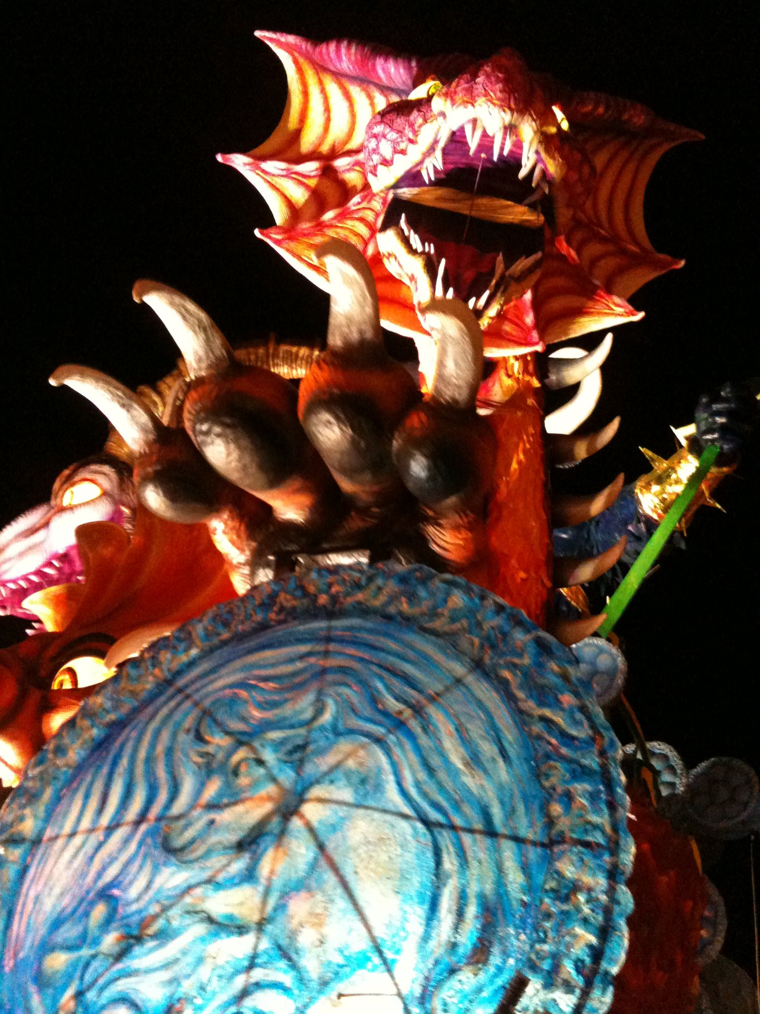 Claws of a dragon