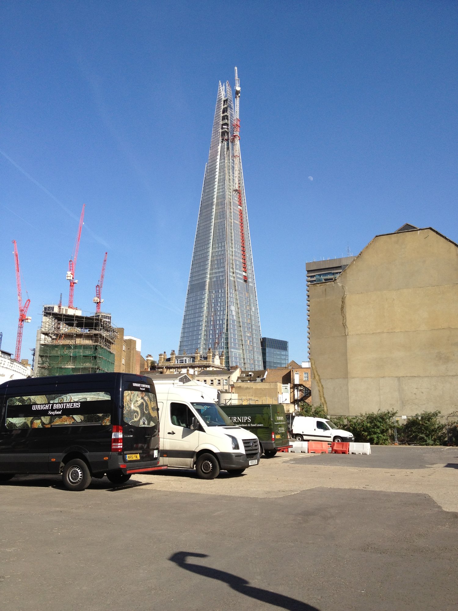 The Shard from Redcross Way