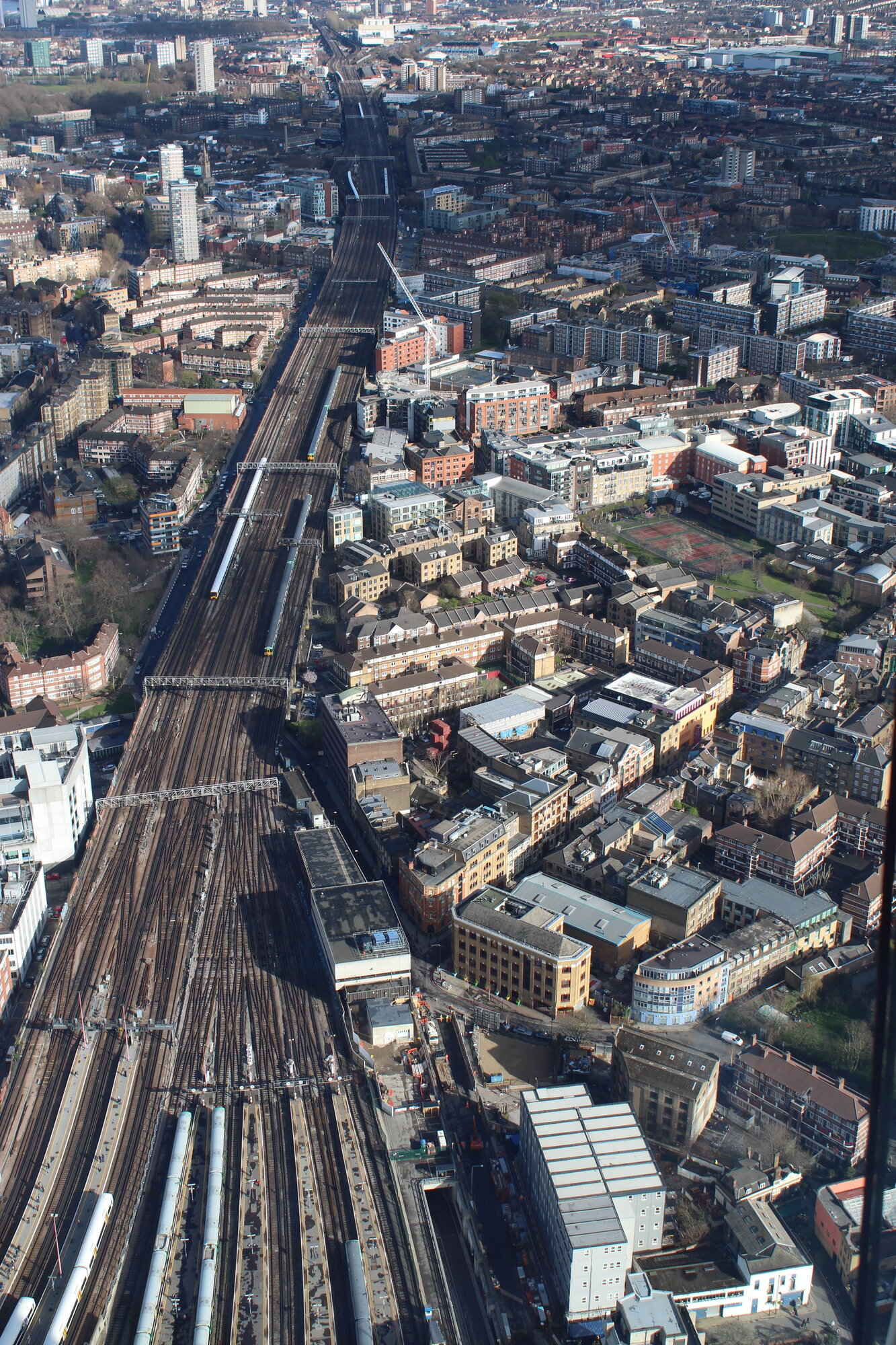 Above London Bridge Station