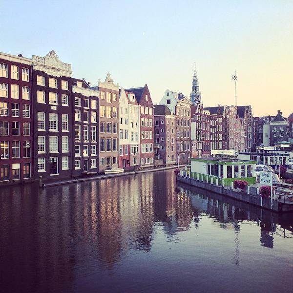 Buildings on Damrak