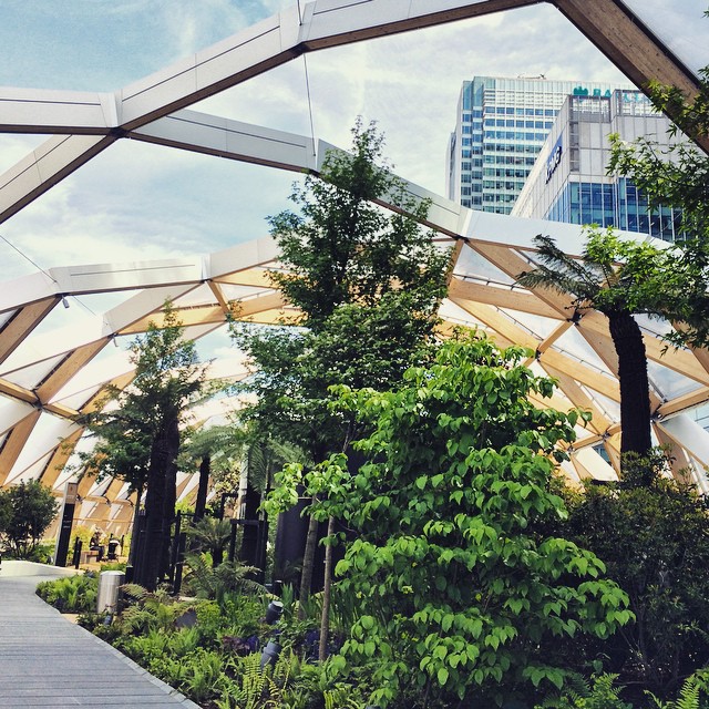 A new park for Canary Wharf