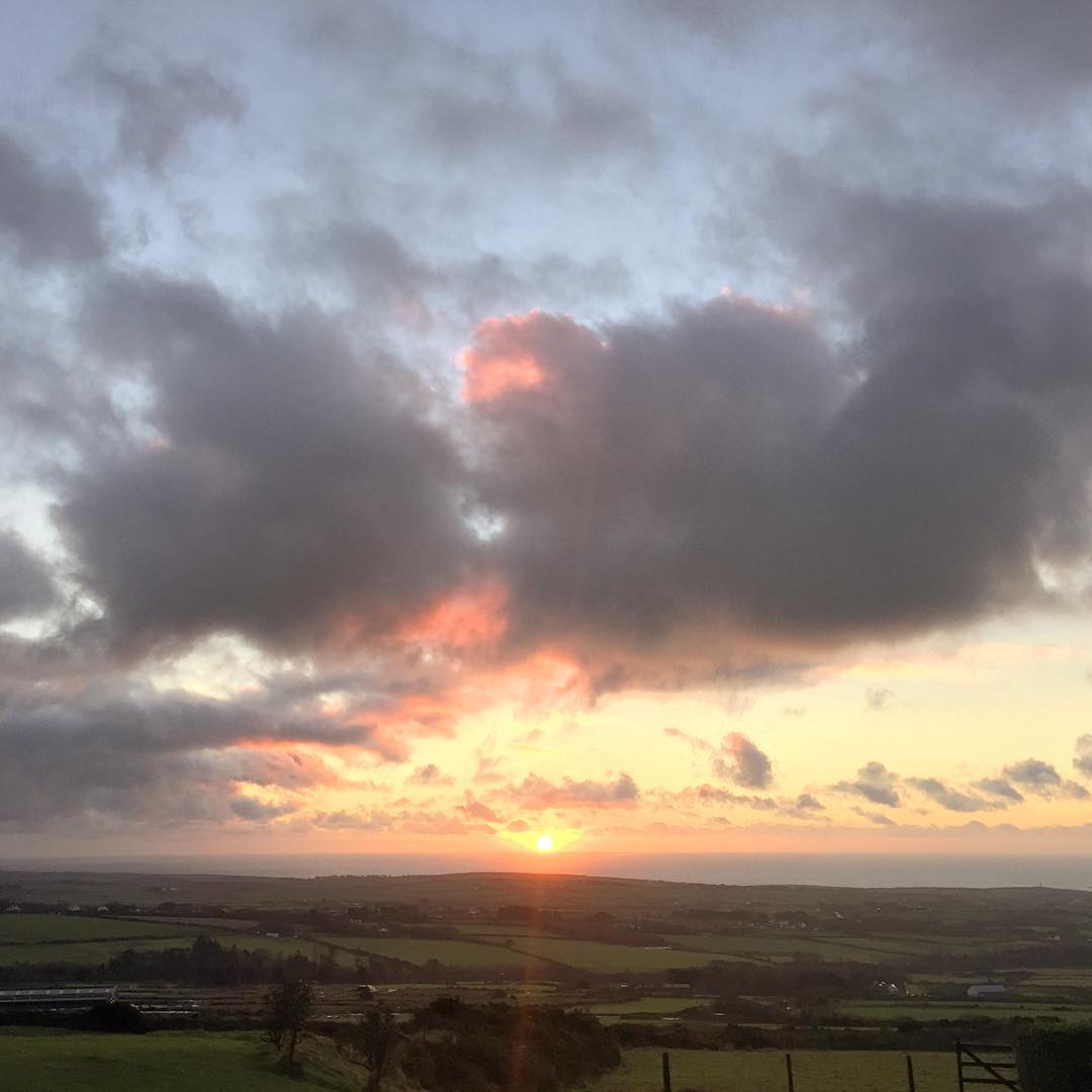 The last sunrise of the year