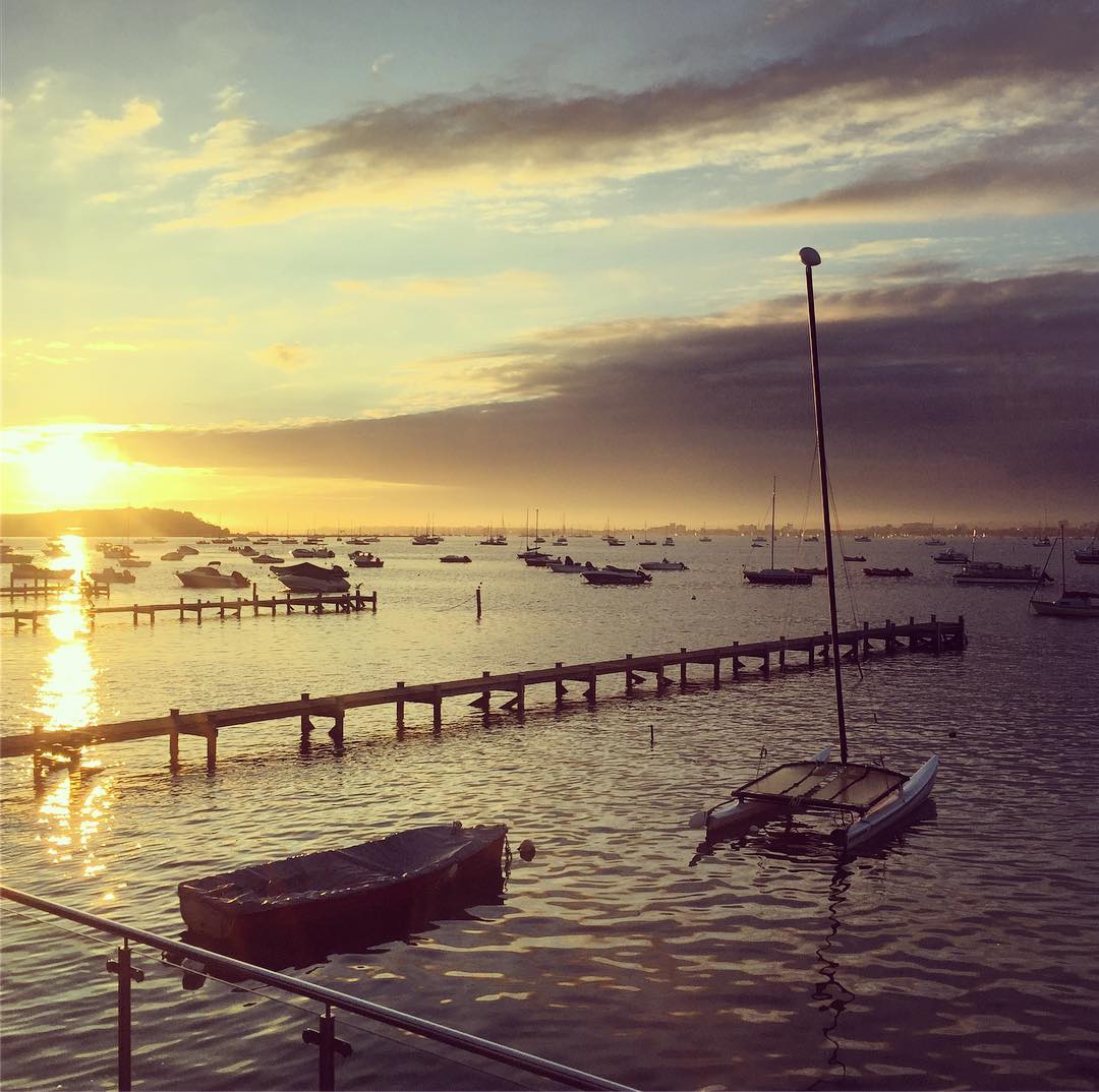 Poole Bay sunset