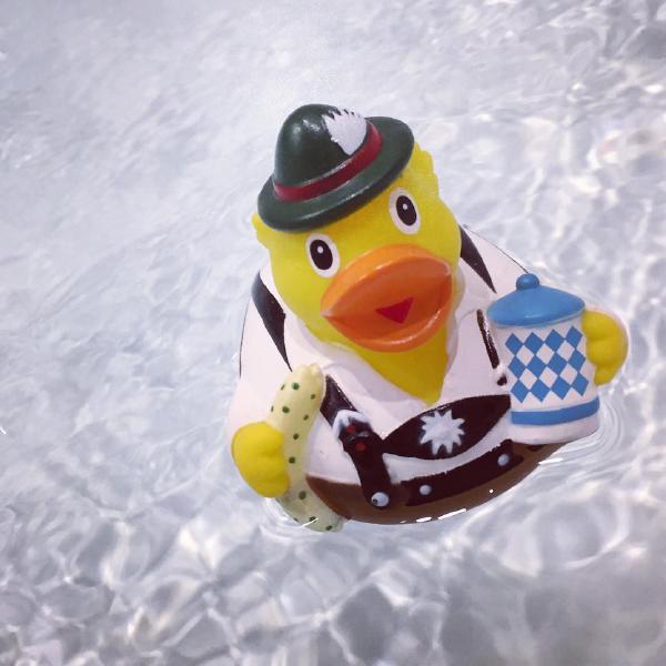 Bayerische rubber duck