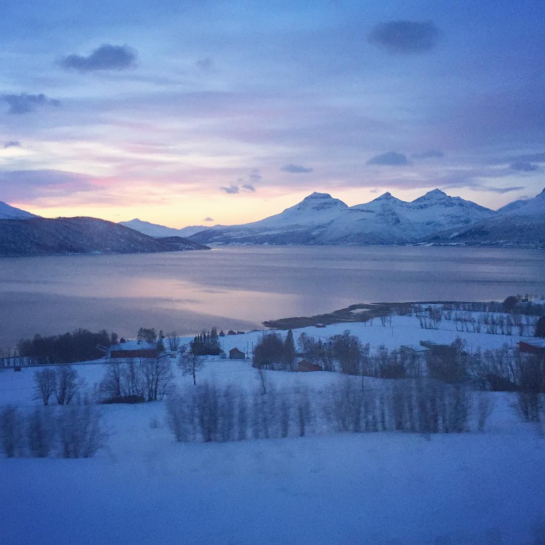 Balsfjord at dusk