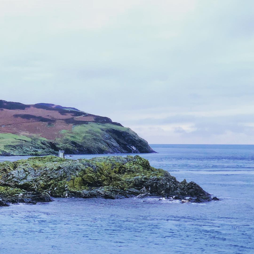 Looking across the Calf Sound