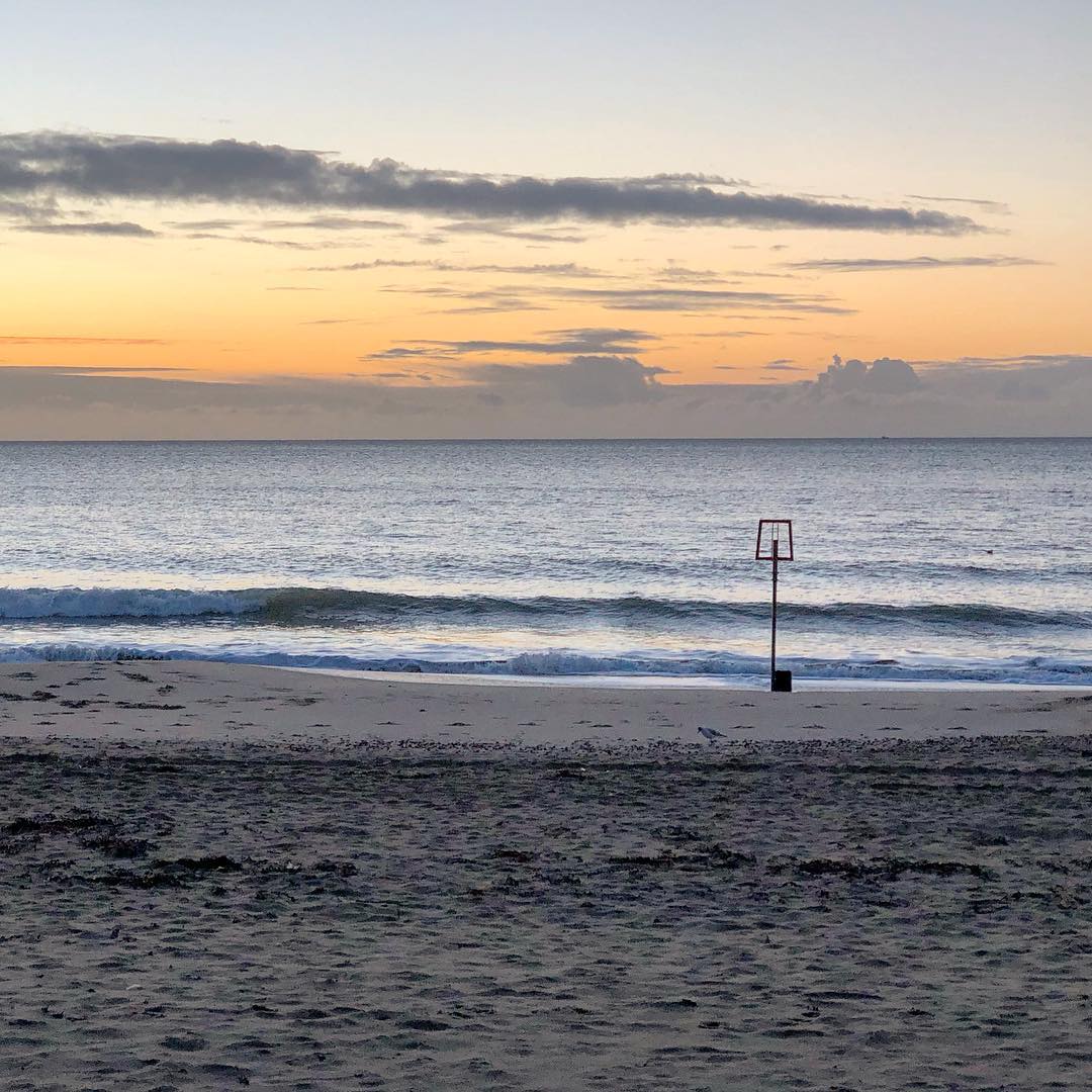 Early morning at Branksome Chine