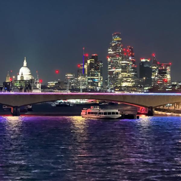 Crossing the Thames