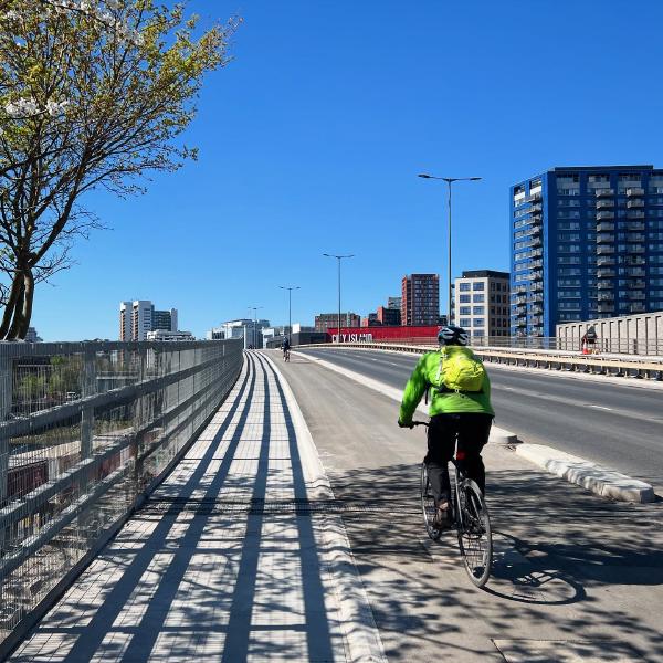 Lower Lea Crossing on a Quiet Day Before the Imminent Opening of the Silvertown Tunnel