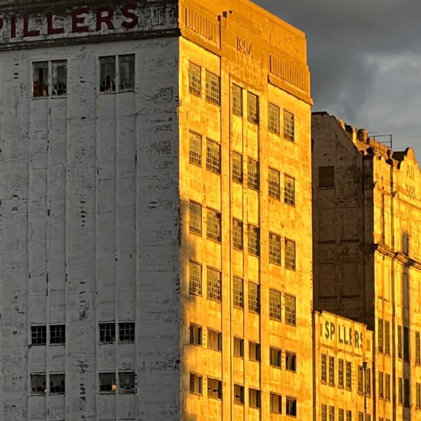 Golden Hour at Millennium Mills