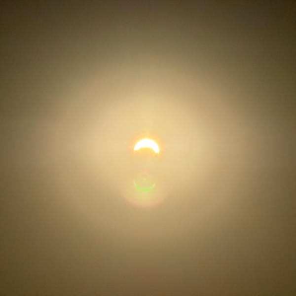 Eclipse glare
